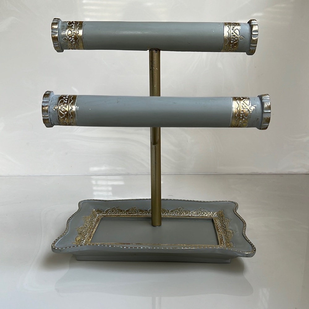 2 tier jewelry stand